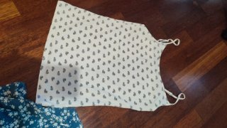 Lote top y falda pantalón estampados