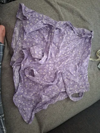 Faldas florales Zara