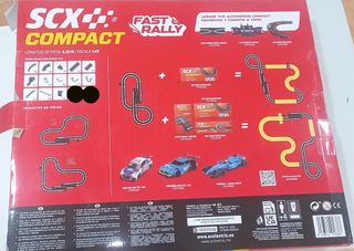 Scalextric compact Fast Rally circuito de 4.2 metr