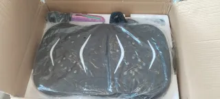 Plataforma vibratoria negra