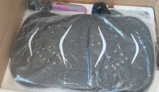 Plataforma vibratoria negra