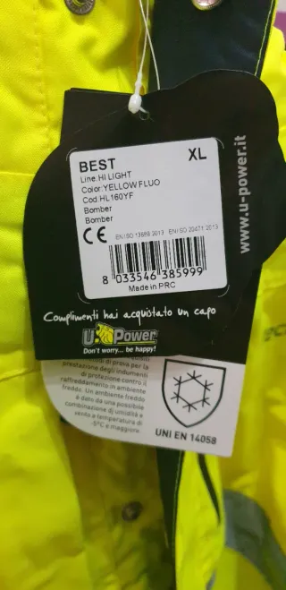 Giubbotto da lavoro u Power taglia xl