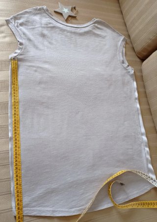 Top donna viscosa e cotone fantasia