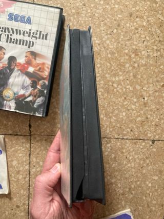 Lote Sega Master System Robocod Heavyweight Champ