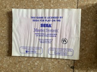 Lote Sega Master System Robocod Heavyweight Champ