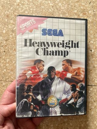 Lote Sega Master System Robocod Heavyweight Champ