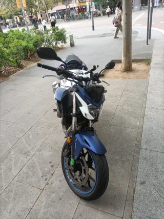 Honda CB500F 2020 Naked Azul/Blanco