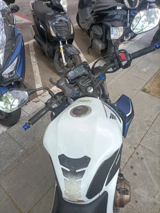 Honda CB500F 2020 Naked Azul/Blanco