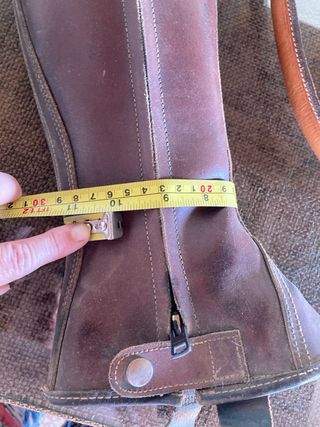 Polainas de cuero para niño