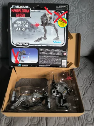 Star Wars AT-RT Mandalorian & Grogu 3.75"