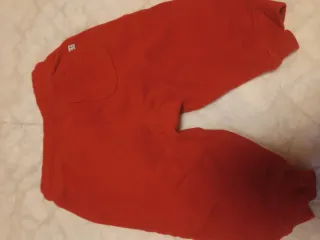 Chándal rojo bebé 74cm 6-9 meses