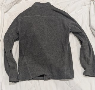 Felpa Quechua grigia con zip