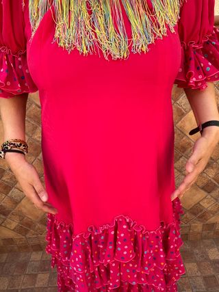 Traje Flamenca Gitana Talla 46-48-50