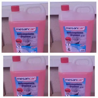 4 xAnticongelante Orgánico G-12 50%  20l