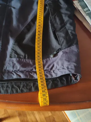 Parka Ternua Negra y Gris