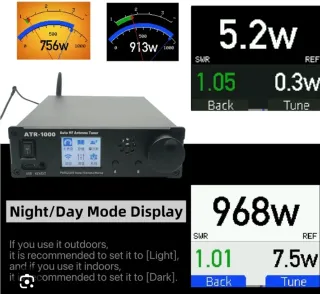 Acoplador Antena ATR-1000 1kw HF Radioaficionado