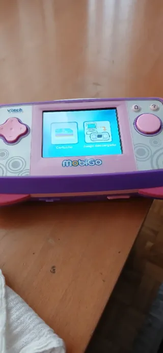 Consola Vtech MobiGo Rosa y Morada