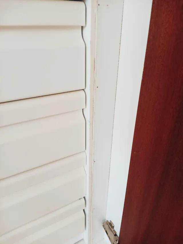 Armario empotrado de madera