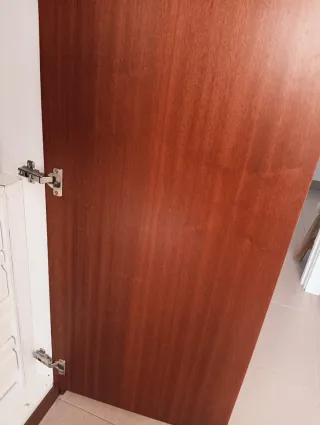 Armario empotrado de madera