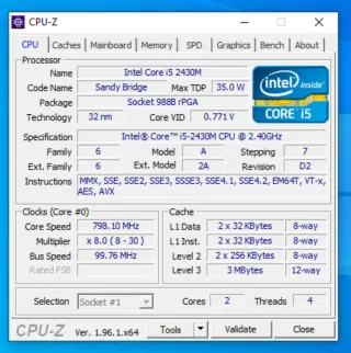 Notebook HP 250 G2 Nero