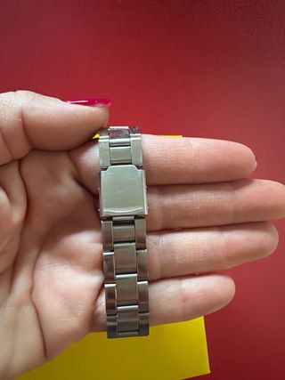 Reloj niño Womage plateado