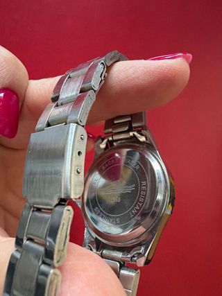 Reloj niño Womage plateado