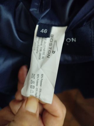 Chaqueta americana azul marino T46