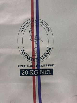 Saco Potasa Alsace 20 KG