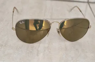Gafas de sol Ray-Ban Aviator doradas