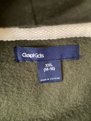 Sudadera con capucha Gap verde