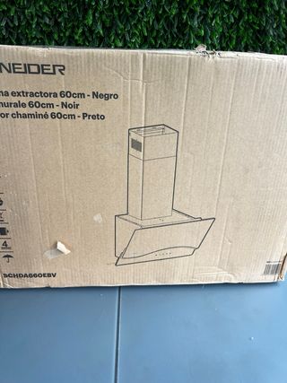 Campana extractora cristal SCHNEIDER 60cm