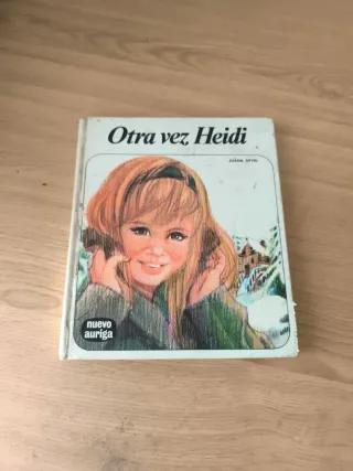 Libro vintage Otra vez Heidi