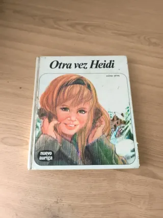 Libro vintage Otra vez Heidi