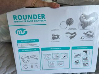 Asiento de baño giratorio Rounder