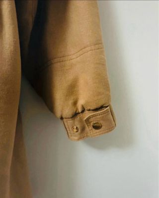 Parka Zara Lino Beige