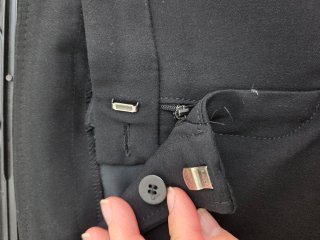 Pantaloni Patrizia Pepe Neri Taglia 40