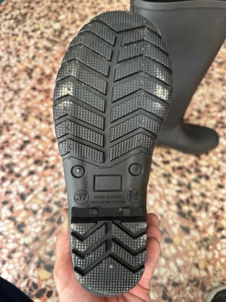 Botas de agua negras