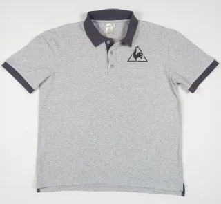 Camiseta Polo Le Coq Sportif Gris Talla XL