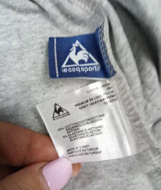 Camiseta Polo Le Coq Sportif Gris Talla XL