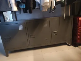 Mueble TV Sklum Negro Metal