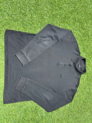 Polo Manga Larga BOSS Hugo Boss - Algodón Pima - N