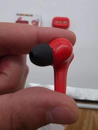 Auricolari Super Mario Bros Rossi