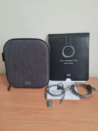 Auriculares Cisco Headset 730 Platinum