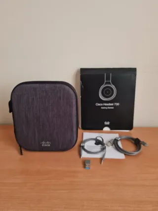 Auriculares Cisco Headset 730 Platinum