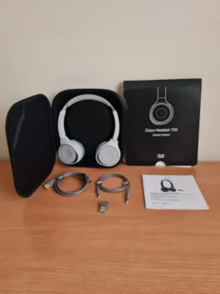 Auriculares Cisco Headset 730 Platinum