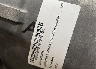 Bmw 96852 caja cambios akm serie berlina (e36) 1.7