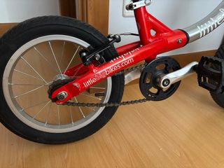 Bicicleta Little Big niños Evolutiva Aluminio.