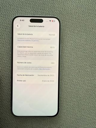 iPhone 15 Plus Argento