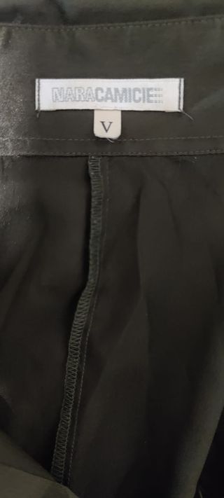 Camicia NaraCamicie verde oliva lucida M