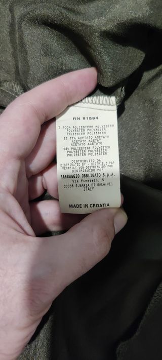 Camicia NaraCamicie verde oliva lucida M